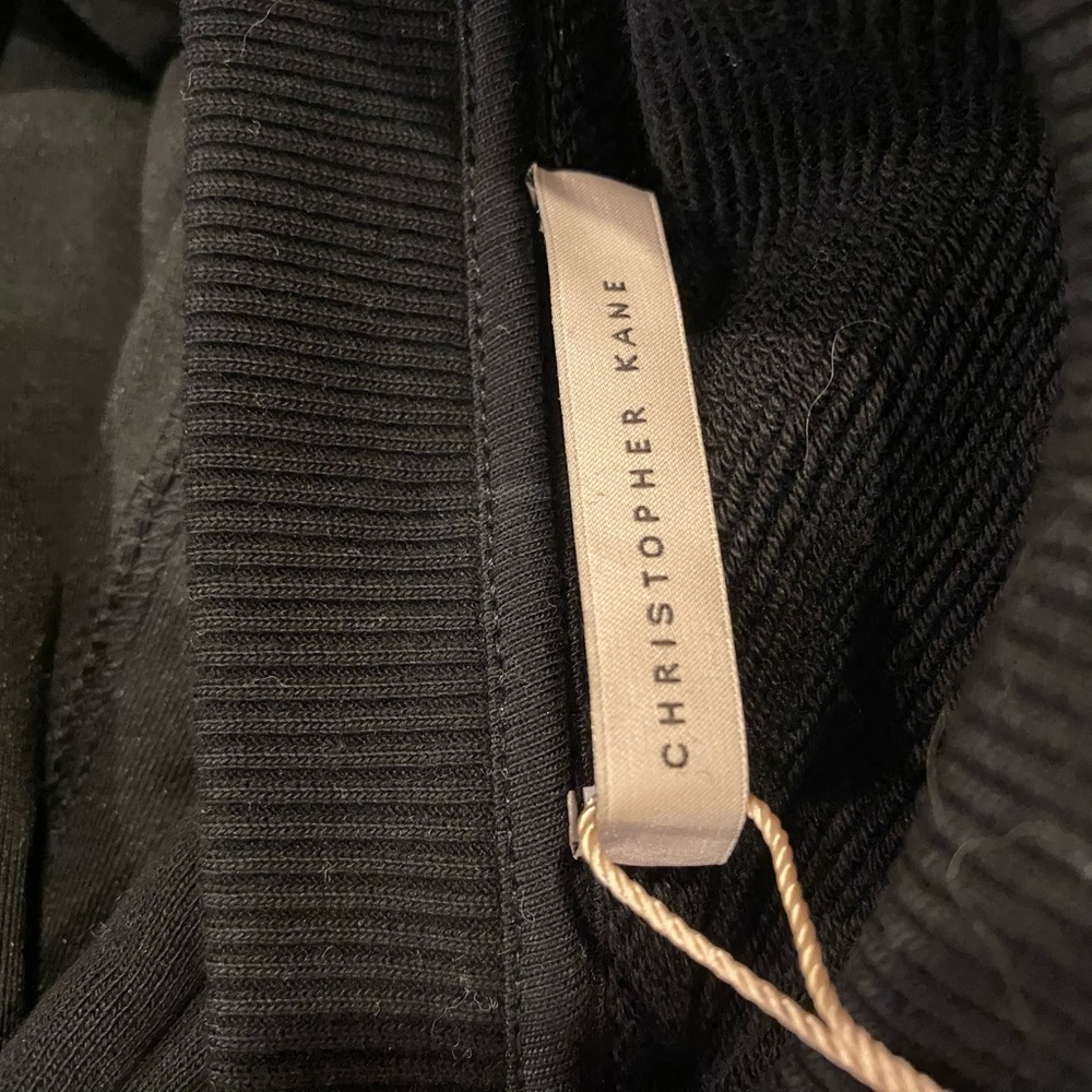 CHRISTOPHER KANE Embellished side-slit sweatshirt L - Picture 11 of 14